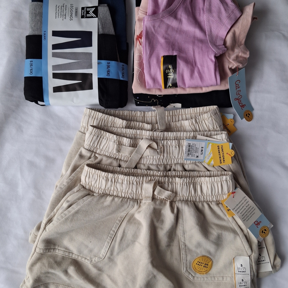 *Bundle* Cat & Jack Cream Leggings for Kids Clothes